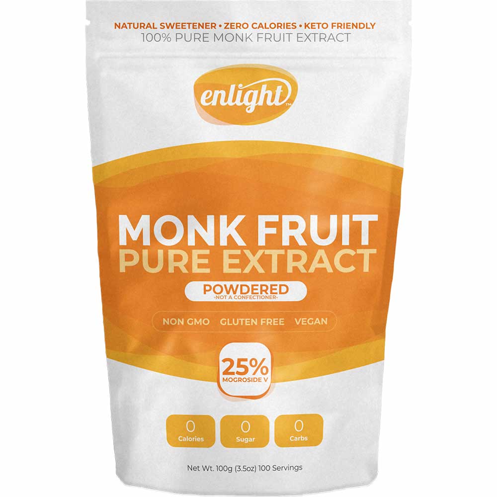 
                
                    Load image into Gallery viewer, Enlight - Pure Monk Fruit Extract (100g / 3.5 oz)
                
            