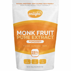 
                
                    Load image into Gallery viewer, Enlight - Pure Monk Fruit Extract (100g / 3.5 oz)
                
            